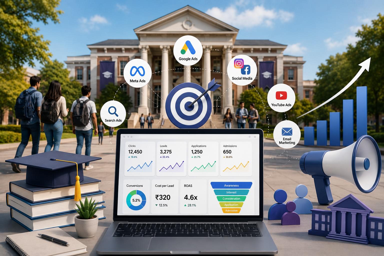 performance marketing for colleges